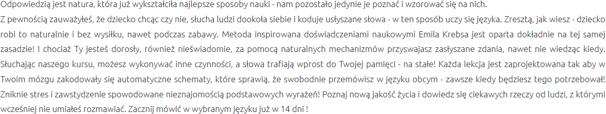 Efektywna Metoda Nauki Bielawa